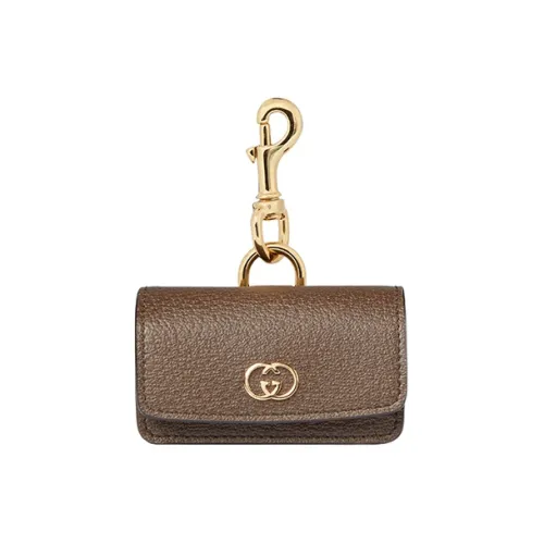 GUCCI Переработанный материал Хлопок для хранения Унисекс Коричневый