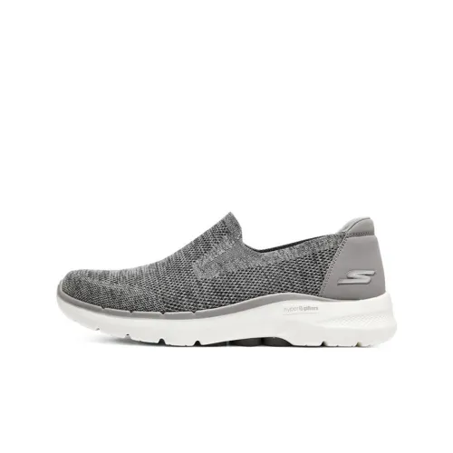 Skechers Go Walk 6 Low Топ Casual Мужской Серый