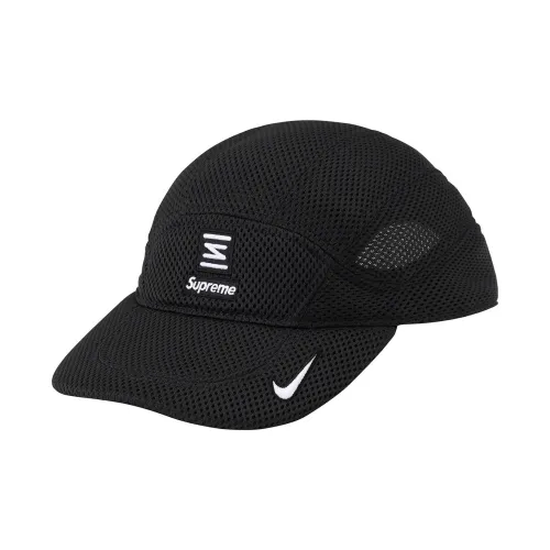 Supreme x Nike Сетчатая ткань Кепки Унисекс Черный Красный Светло-зеленый Белый