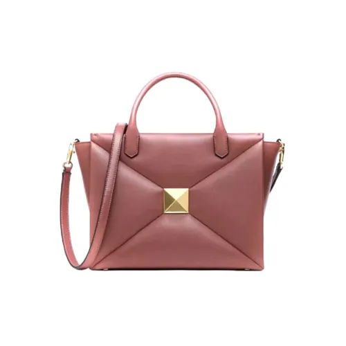 Valentino One Stud Кожа Сумка через плечо Сумка Женская Розовая