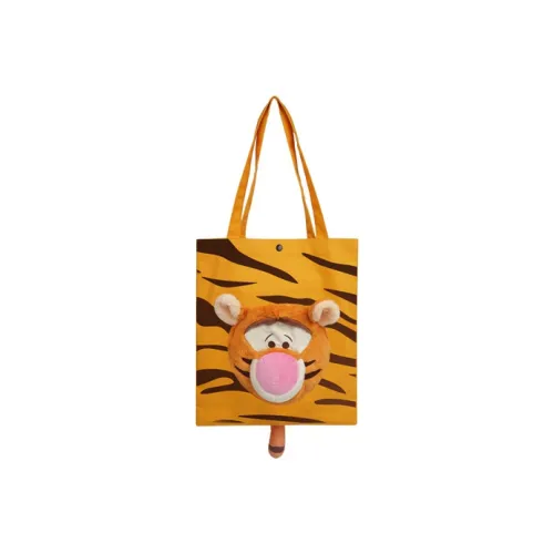 POTDEMIEL X Disney Тиггер Тигра с принтом Холщовая сумка из холста Мерч по IP