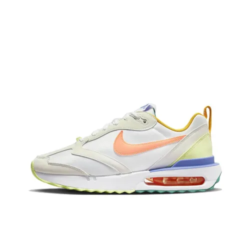 Nike Air Max Dawn Low Топ Casual Женские Белый Красный