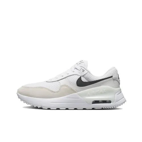 Nike Air Max SYSTM Low Топ Повседневная обувь Женская Белый Черный