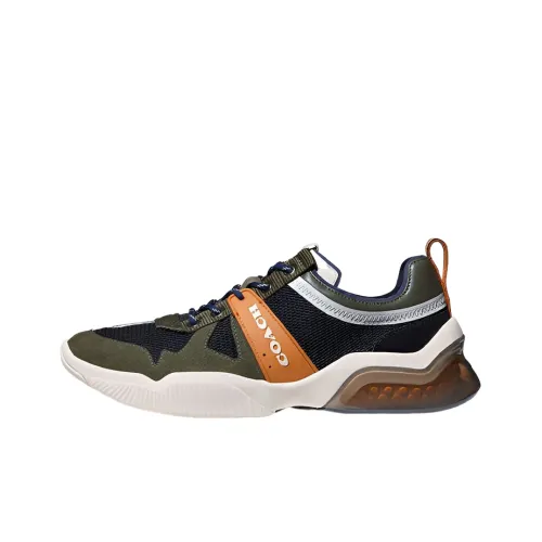 COACH CitySole Runner Low Топ Повседневная обувь Мужская Зеленая