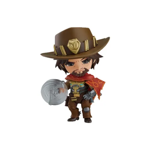 GSC Cassidy McCree Nendoroid № 1030 Overwatch McCree Классический Скин Чиби Фигурка 10 см