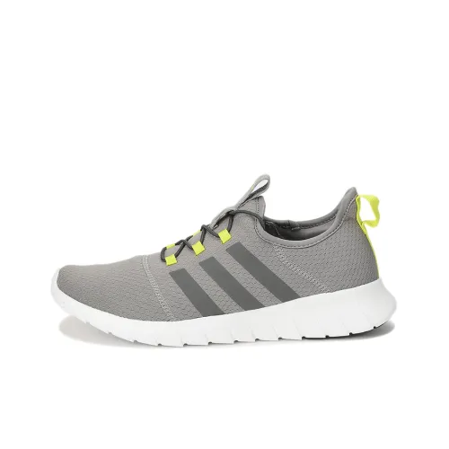 Adidas Raygun Устойчивый к истиранию Дышащие Низкие Беговые кроссовки Мужские Светло-серые