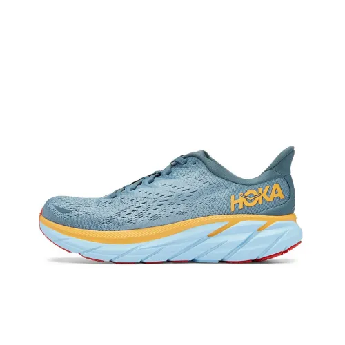 HOKA ONE ONE Clifton 8 Беговые кроссовки Низкий Топ Мужской