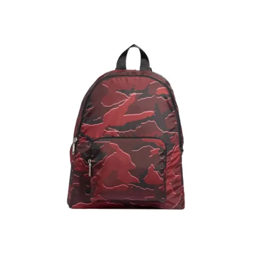 COACH Nylon Backpack Medium Men's Red Camouflage COACH Нейлоновый рюкзак средний мужской красный камуфляж