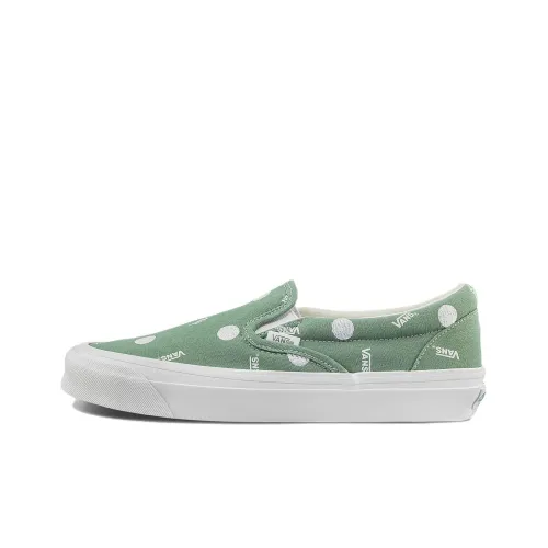VANS Slip On Series OG Classic LX Low Top Скейтборд Кроссовки Unisex Green
