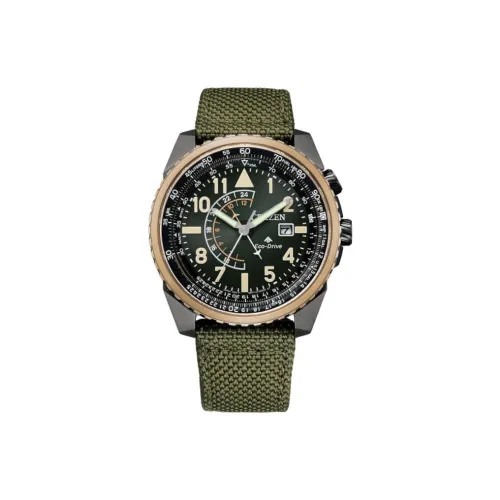 Citizen PROMASTER Series Citizen Светильник Кварцевый механизм Нейлоновый ремешок Часы 42,5 мм