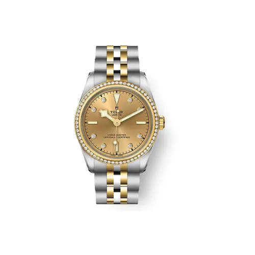 TUDOR BLACK BAY Collection Автоматический Механический Механизм Женские Часы Зонт 31 мм Золотой Циферблат