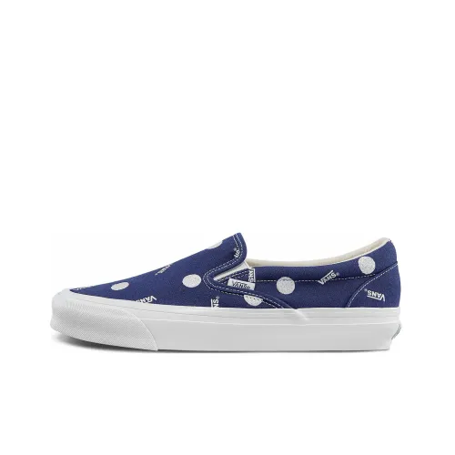 VANS Slip On LX Low Top Скейтборд Кроссовки Унисекс Белый Синий
