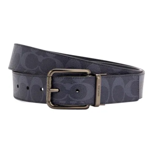 COACH Коровья кожа искусственная кожа ремни мужские ширина 3,8 см