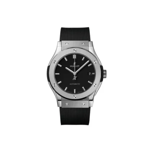 HUBLOT Автоматический Механический Механизм Мужские Классические Фьюжн Часы 42 мм Черные