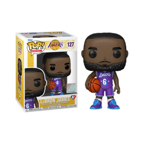 POP ASIA NBA LeBron James 2021 Городская Edition Фигурки в стиле Chibi 10 см