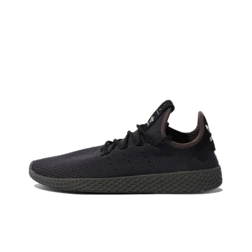 Pharrell Williams x Adidas Originals Tennis Hu Low Топ Скейтборд Кроссовки Унисекс Черный
