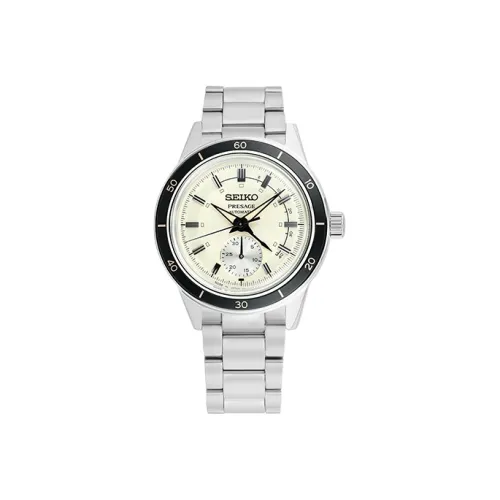 SEIKO Механический механизм Мужские часы серии Presage 40,8mm*14,32mm Белый
