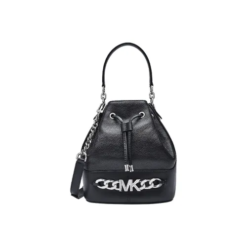 MICHAEL KORS Коровья кожа Ведрообразная сумка Сумка через плечо Сумка среднего размера Женская Черная