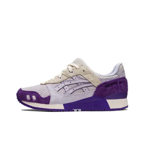 Asics Gel Lyte 3 Low Топ Тренировочные Беговые Кроссовки Мужские Серый Фиолетовый
