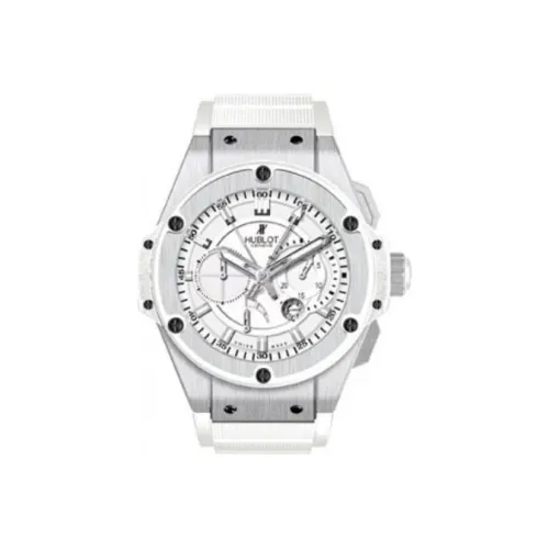 HUBLOT Автоматический Механический Механизм Мужские Часы 48 мм Белый
