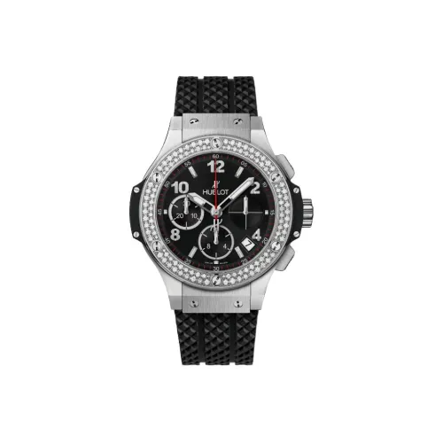 HUBLOT Автоматический Механический Механизм Мужские Часы 44 мм Черный