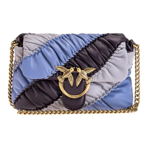 PINKO Swallow Сумка Сумка через плечо Мини Женская Таро Фиолетовый Синий Черный