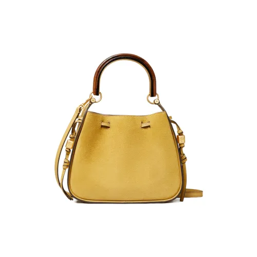 TORY BURCH Miller Замша с кожаными вставками комбинированная сумка через плечо сумка женская цвет пчелиный воск