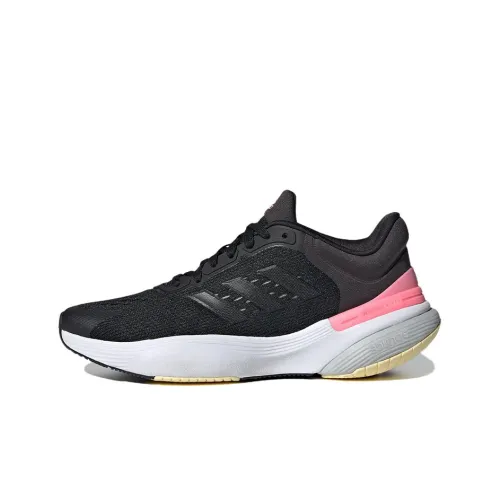 Adidas Response Super 3,0 Дышащие Низкие Беговые Кроссовки Женские Черные