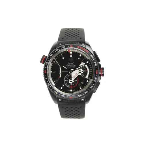 TAG HEUER Carrera Collection Автоматический Механический Механизм Мужские Часы 43 мм Черный Циферблат