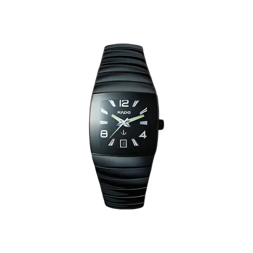 RADO Автоматический Механический Механизм Мужские Часы 35мм*45мм*10,8мм Черный