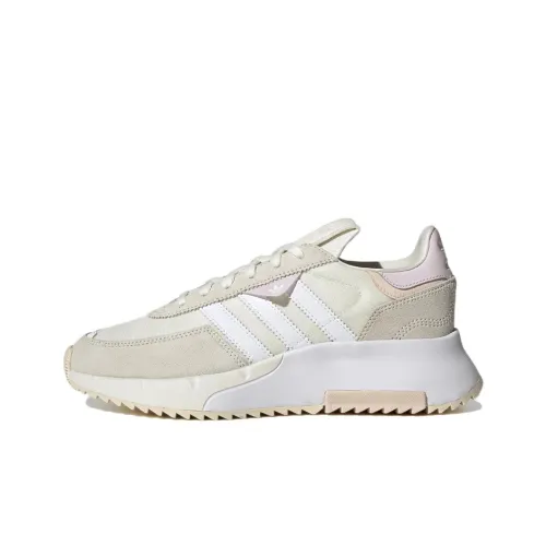 Adidas Originals Retropy F2 Slip-resistant Abrasion-resistant Low Top Casual Shoes Women's Beige