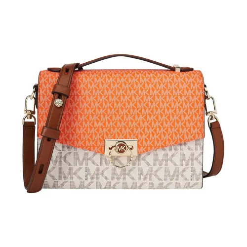 MICHAEL KORS Hendri Искусственная кожа Конверт Сумка Сумка через плечо Сумка среднего размера Женская