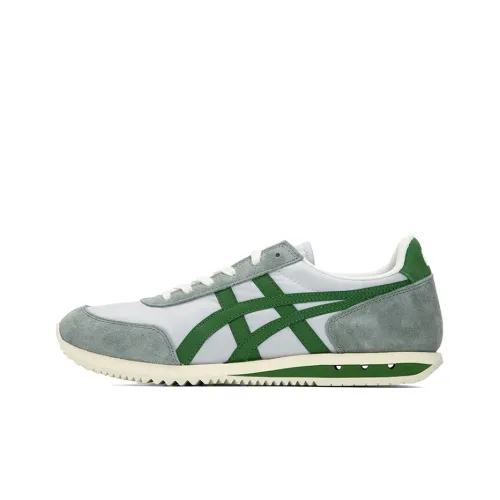 Onitsuka Tiger New York Устойчивый к истиранию Низкий Топ Casual Унисекс Серый Зеленый