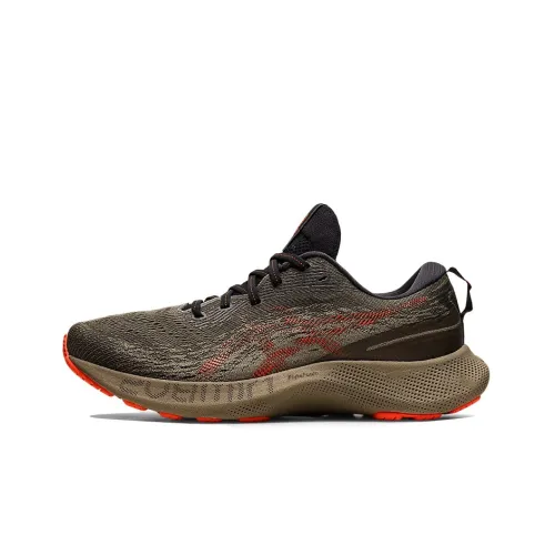 Asics Gel Nimbus Lite 3 Low Топ Беговые кроссовки Мужские Оливково-зеленый