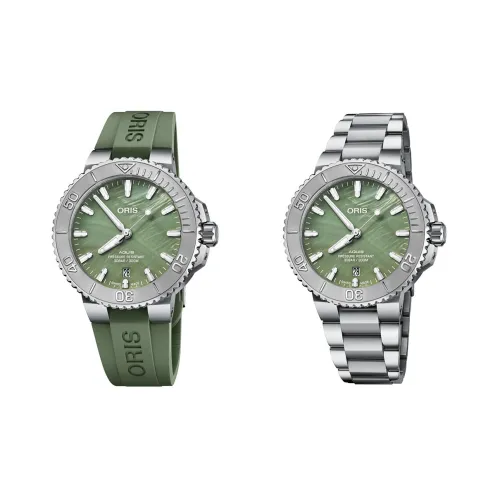 Oris Автоматический Механический Movement Унисекс Aquis Series Часы 41,5 мм Зеленые