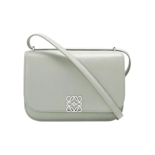 LOEWE Goya Телячья кожа Сумка через плечо Средняя Женская Лаймово-серый