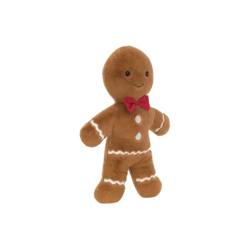 JELLYCAT Fun Food Collection Пряничный человечек Куклы Плюшевая кукла 34 см Высота
