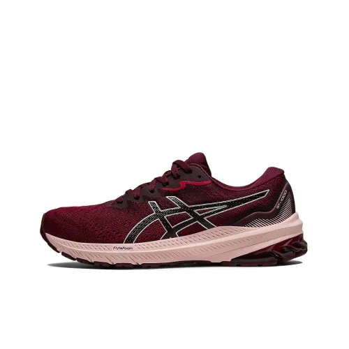 Asics GT 1000 11 Low Топ Беговые кроссовки Женские Красный черный