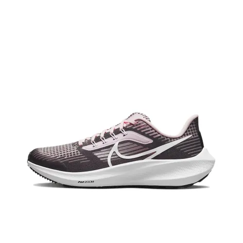 Nike Air Zoom Pegasus 39 Амортизаторы Slip-resistant Abrasion-resistant Низкий топ Беговые кроссовки Женские Коричневый Розовый
