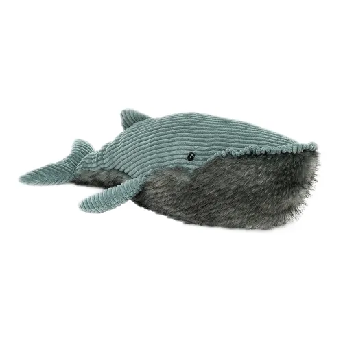 JELLYCAT Ocean Series Животные Weli Кит Куклы Плюшевая кукла 21 см Высота 80 см Длина