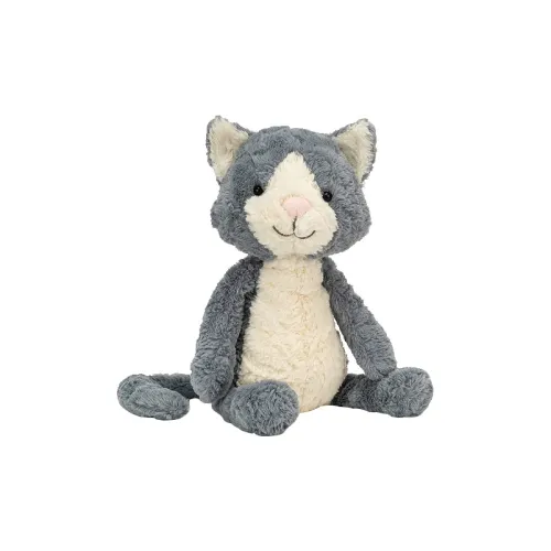 JELLYCAT Cat Collection Животные Тофу Кошка Куклы Плюшевая кукла 25 см Высота в сидячем положении