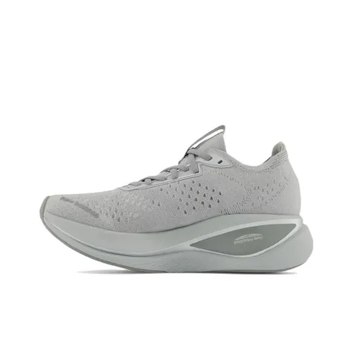 New Balance совместный бренд SC Trainer v2 Low Топ Карбоновая плита Тренировочные Беговые кроссовки Женские Серый