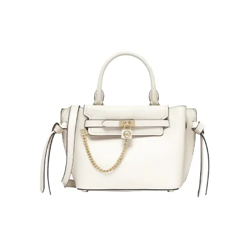 MICHAEL KORS Hamilton Legacy Коровья кожа Ручная сумка Сумка через плечо Сумка на плечо Экстра малый Женский Молочный белый