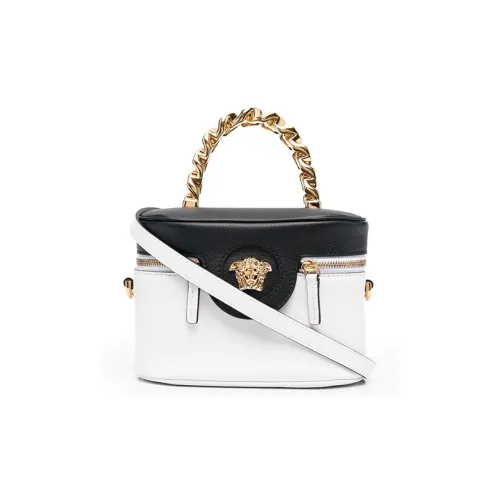 FANSIZHE La Medusa Кожа Сумка через плечо Сумка Женская Черная Белая