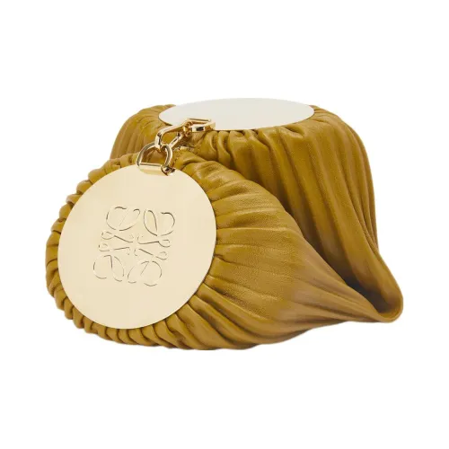 LOEWE Браслет Napa Голень Кожа Клатч Сумка на плечо Женская Охра