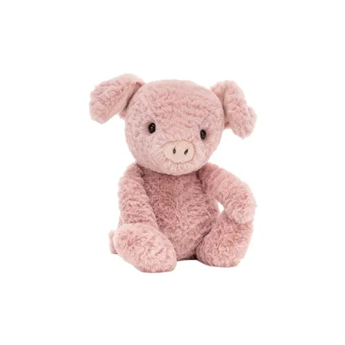 JELLYCAT Farm Animal Collection Thornburg Свинка Кукла Плюшевая Кукла 20 см Высота