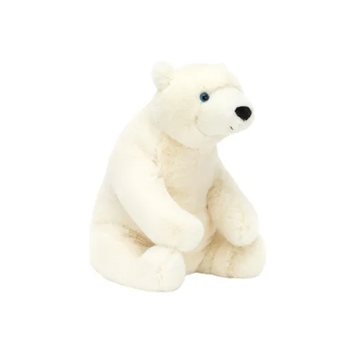 JELLYCAT Polar Regions Collection Животные Elwin Белый медведь Куклы Плюшевая кукла 21 см Высота