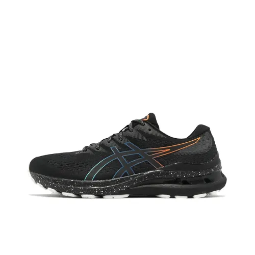 Asics Gel Kayano 28 Low Top Марафон Беговые кроссовки Мужские Ослепительный черный
