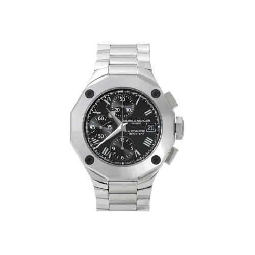 Baume Mercier Автоматический Механический Механизм Женские Часы 40 мм Черный Циферблат