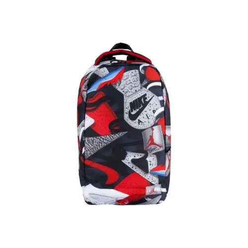 Jordan Рюкзаки Красный Серый Черный Унисекс